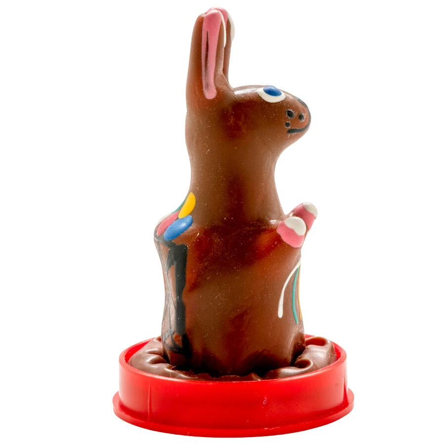 CONDOMERIE - PRESERVATIVOS NOVIDADES PINTADOS À MÃO COELHINHO DA PÁSCOA